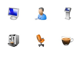 Office Space icon sets preview