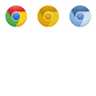 Chrome icon sets preview