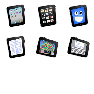 Comic iPad icon sets preview