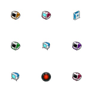 Expo \u201899 icon sets preview