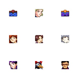 IF : Evangelion icon sets preview