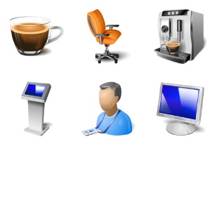 Office Space icon sets preview