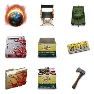 War of The Worlds icon sets preview