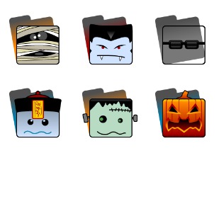 Nimble Halloween icon sets preview