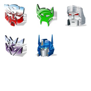 Transformers icon sets preview