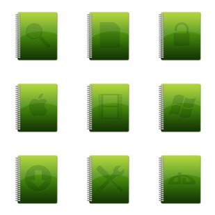 JM Art Notebook icon sets preview