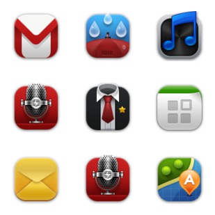 Mibadge V4 icon sets preview