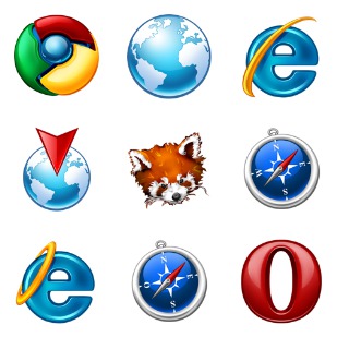 Browsers by Tatice icon sets preview