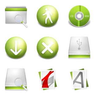 Aire icon sets preview