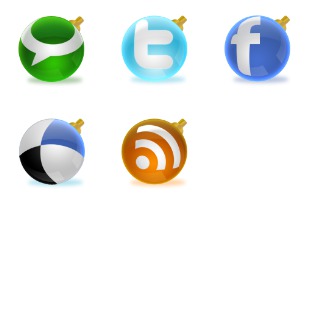 Social Balls icon sets preview