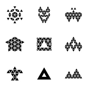 polygonal icon sets preview