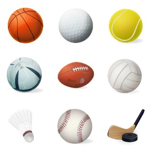 Sportset icon sets preview