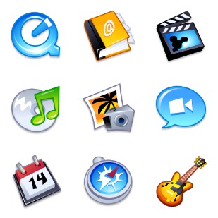 iComic Applications icon sets preview