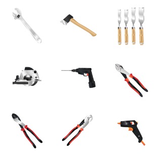 Tools icon sets preview