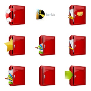 Shiny Lockers icon sets preview