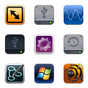 Flurry Extras icon sets preview