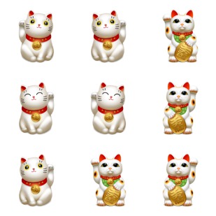 Maneki Neko icon sets preview