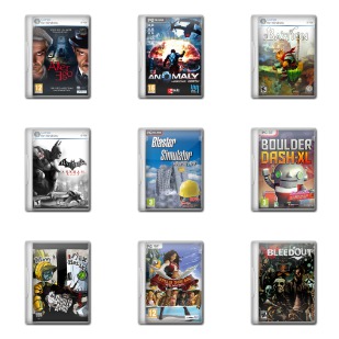 Game Cover 48 icon sets preview