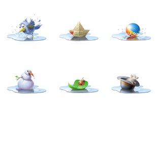 Pool icon sets preview