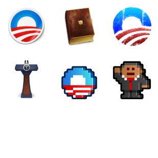 Inauguration Day icon sets preview