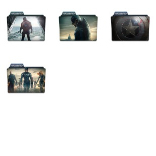 Captain America - The Winter Soldier icon sets preview