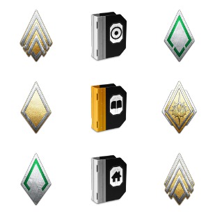 Battlestar Galactica Vol. 4 icon sets preview