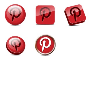 Pinterest icon sets preview