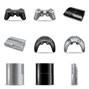 Play Station 3 icon sets preview