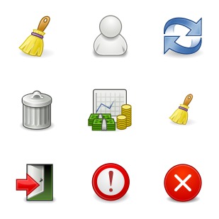 Gnome Web icon sets preview