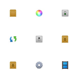 Mini Set icon sets preview