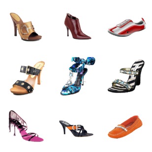 fashion shoes icon sets preview