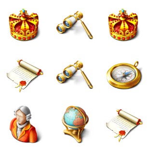 Royal icon sets preview