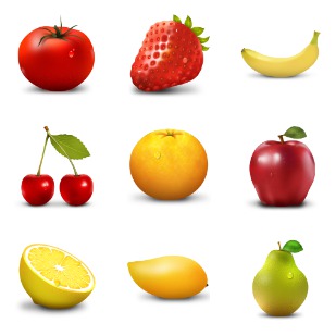 Paradise Fruit icon sets preview