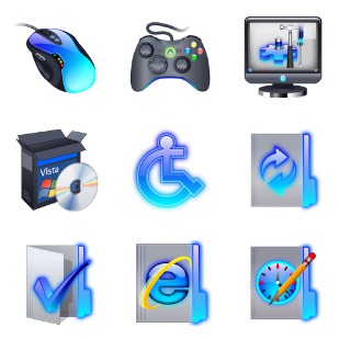 ALPHA DISTA icon sets preview