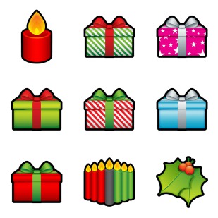 Christmas XP icon sets preview