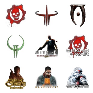 Game icon sets preview