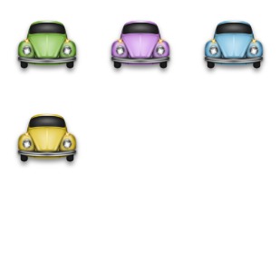 classic beetle icon sets preview