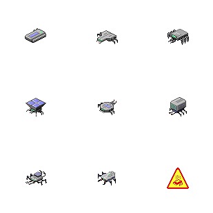 Nanotech Assemblers icon sets preview