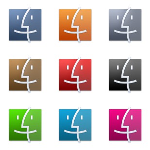 Finder icon sets preview