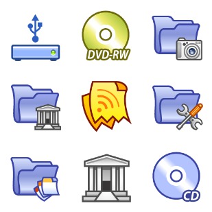 Clipper System icon sets preview