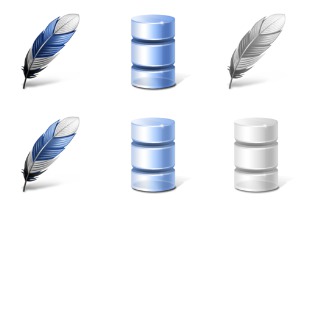 Database Filter icon sets preview