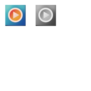Media Player icon sets preview