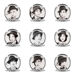 SNSD Mr. Mr. Photo Card Scans Folder Pack 2 icon sets preview