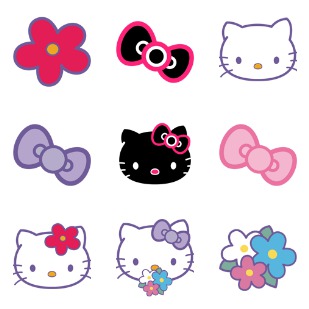 Hello Kitty icon sets preview