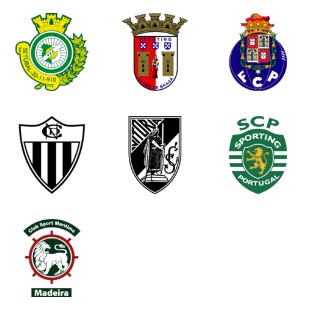 Portugese Football Club icon sets preview