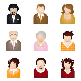 People icon sets preview