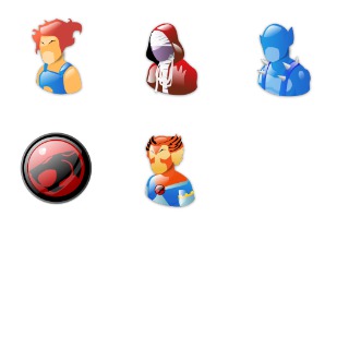 Thundercats icon sets preview