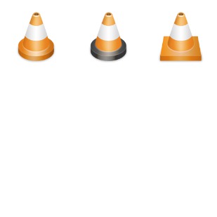 VLC Cones icon sets preview