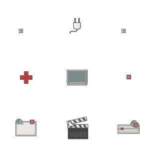 Retrofukation icon sets preview