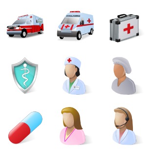 DevCom Medical icon sets preview